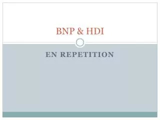 bnp hdi