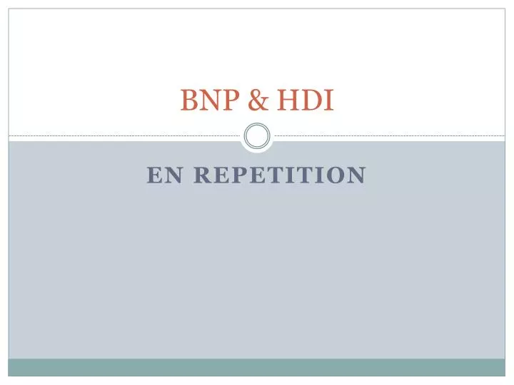 bnp hdi