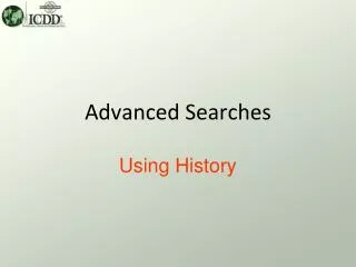 Advanced Searches