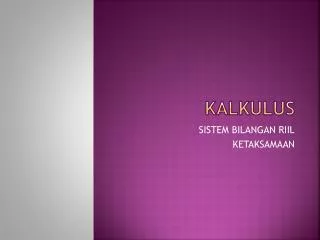 kalkulus