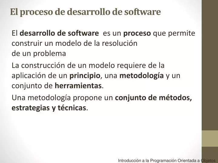 PPT - Programação Orientada à Objetos PowerPoint Presentation, free  download - ID:2008144