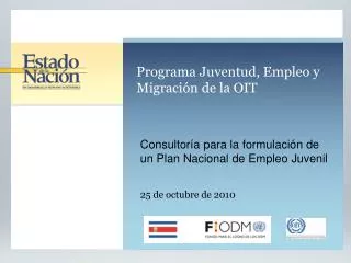 programa juventud empleo y migraci n de la oit