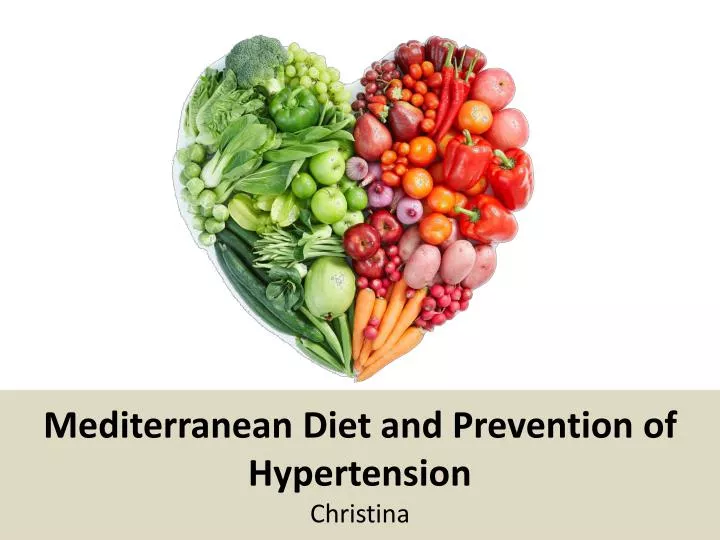 mediterranean diet and prevention of hypertension christina