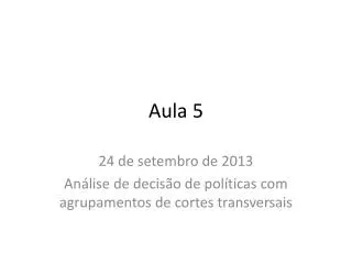 aula 5