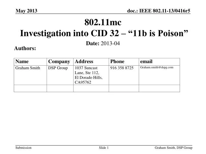 802 11mc investigation into cid 32 11b is poison