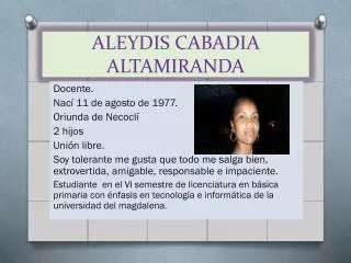aleydis cabadia altamiranda
