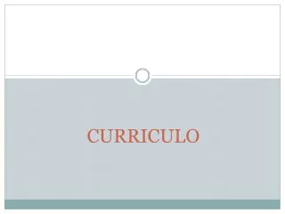 curriculo