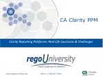 CA Clarity PPM - slide 1