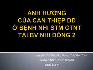 nguy n th thu h u ho ng th di m th y khoa dinh d ng bv n 2 hu 5 2014