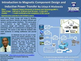 Introduction to Magnetic Component Design and Inductive Power Transfer By Udaya K Madawala