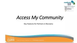 Access My Community