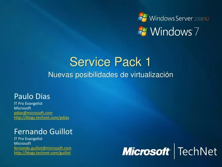 service pack 1