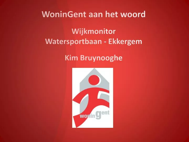 woningent aan het woord wijkmonitor watersportbaan ekkergem kim bruynooghe