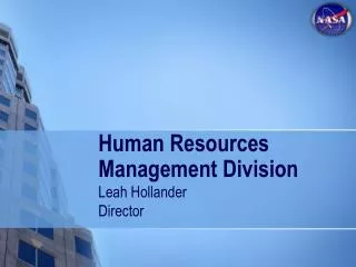 Human Resources Management Division