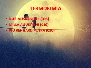 termokimia