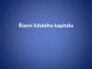 zen lidsk ho kapit lu