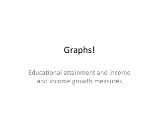 Graphs!