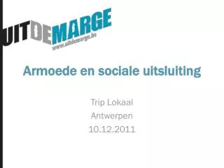 armoede en sociale uitsluiting