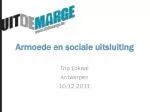 Armoede en sociale uitsluiting - slide 1