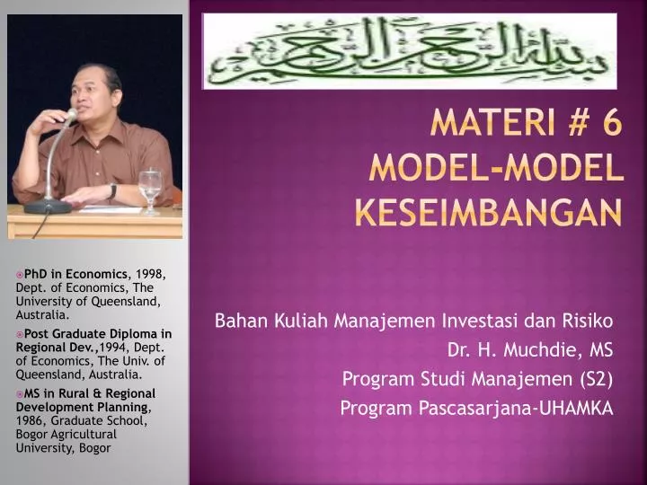 materi 6 model model keseimbangan