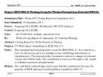TG4m Closing Report for September 2013: Final Comments and Future Plans - slide 1