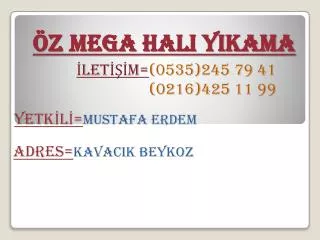 z mega hali yikama