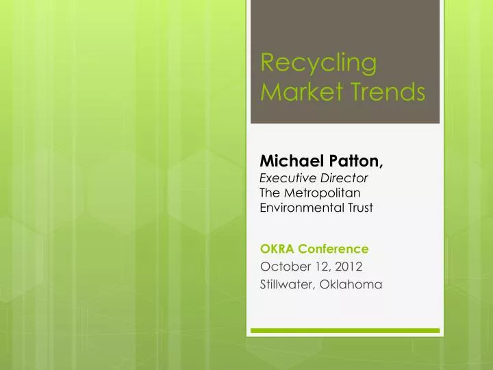recycling market trends