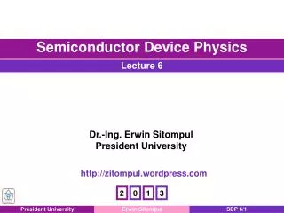 Chapter 6 pn Junction Diodes: I - V Characteristics