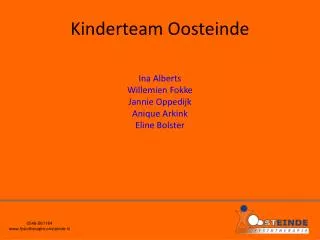 kinderteam oosteinde