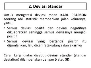 2 deviasi standar