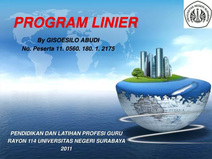 program linier