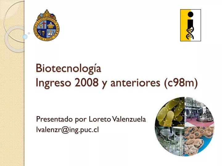 biotecnolog a ingreso 2008 y anteriores c98m