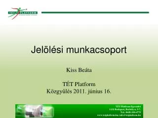 jel l si munkacsoport