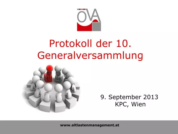 protokoll der 10 generalversammlung