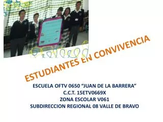 estudiantes en convivencia