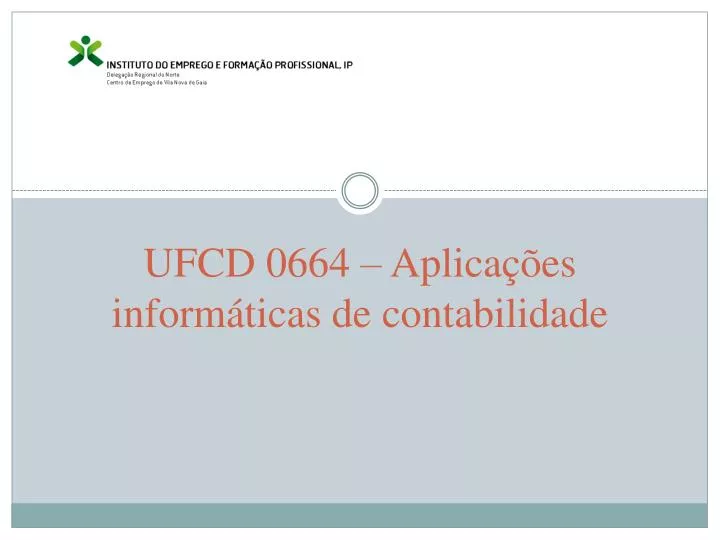 ufcd 0664 aplica es inform ticas de contabilidade
