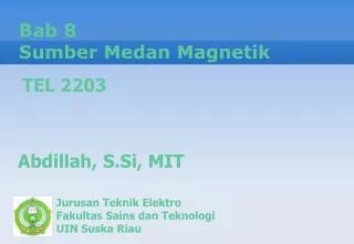 bab 8 sumber medan magnetik