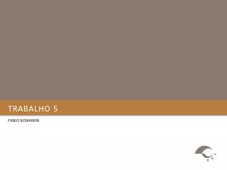 trabalho 5