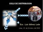 CICLO DE DISTRIBUCION - slide 1