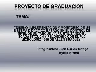proyecto de graduacion