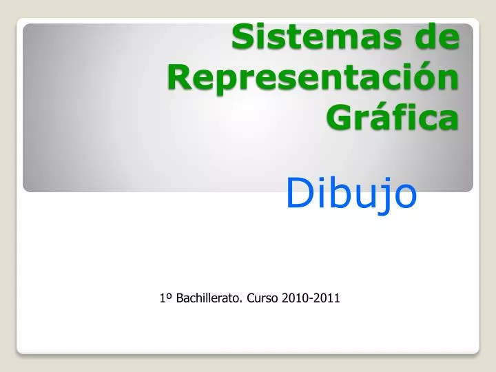 PPT - Sistemas De Representación Gráfica PowerPoint Presentation, Free ...