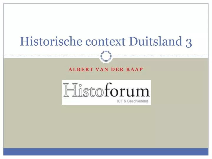 historische context duitsland 3