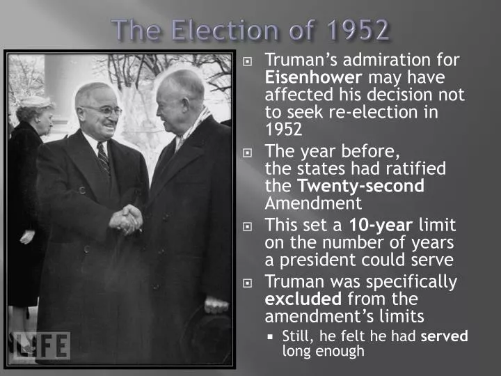 the election of 1952