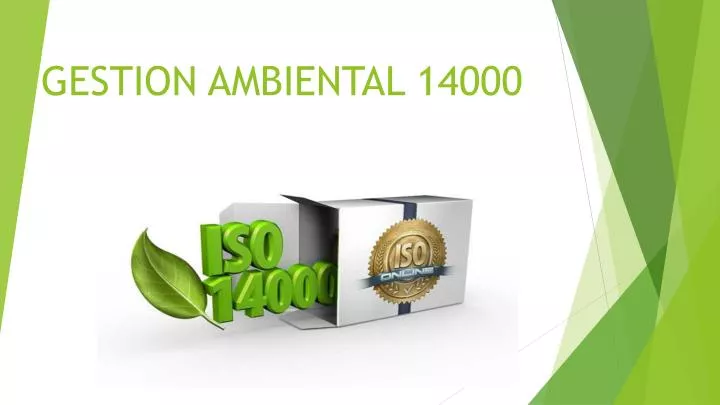 gestion ambiental 14000