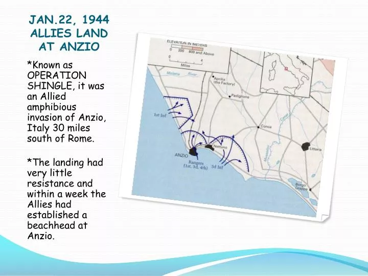 jan 22 1944 allies land at anzio