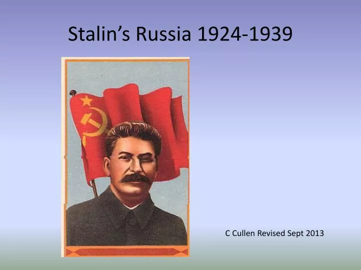 stalin s russia 1924 1939