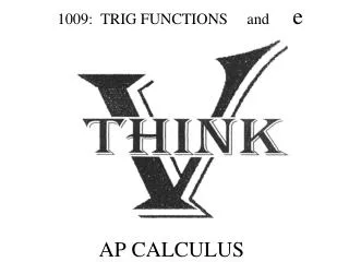 AP CALCULUS