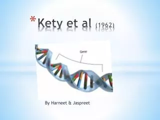 Kety et al (1962)