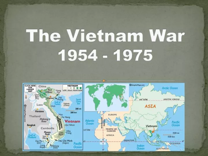 the vietnam war 1954 1975