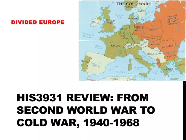 his3931 review from second world war to cold war 1940 1968